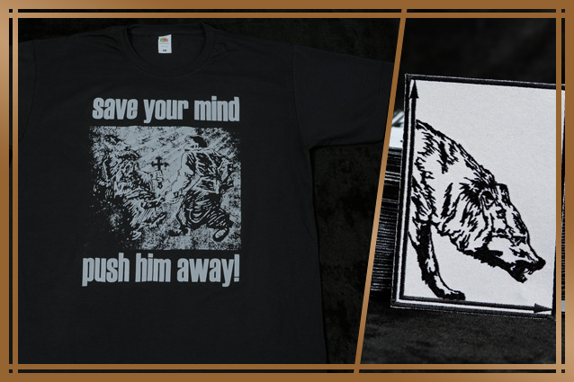 'SAVE YOUR MIND' TS | LUCIFUGUM 'Instinct Prevelance' patch